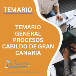 Temario General Cabildo de Gran Canaria