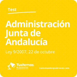Test Administración Junta de Andalucía