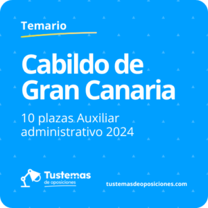 Temario cabildo de gran canaria oposiciones